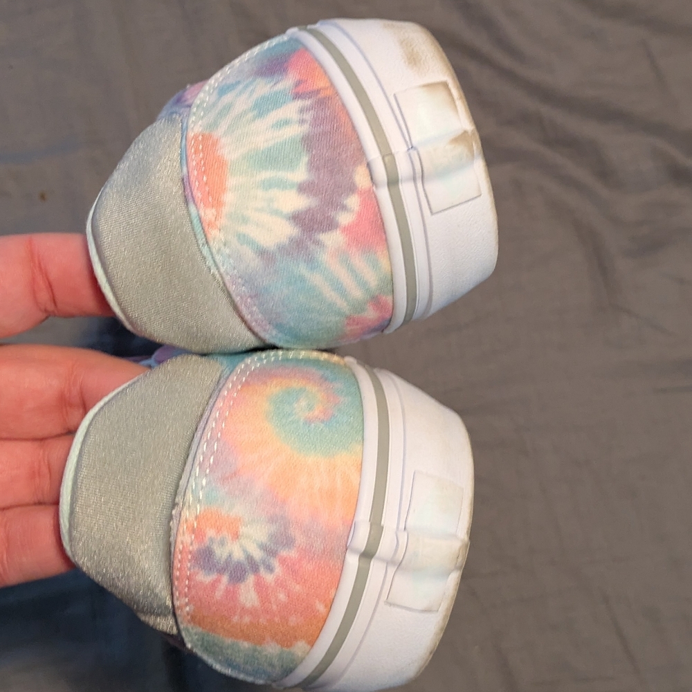 Vans Pastel Tie-Dye Slip-On Shoes - Picture 3 of 5